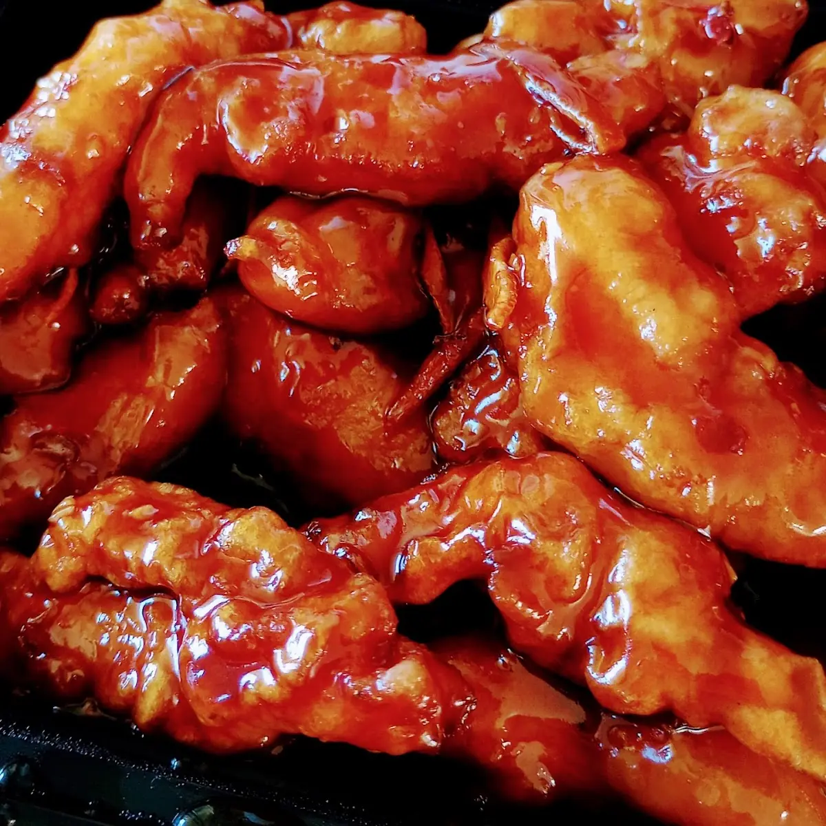 orange peel chicken 陈皮鸡